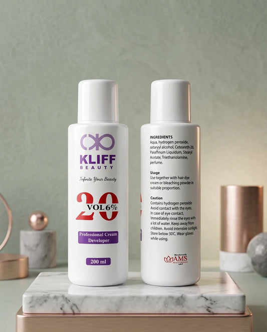KLIFF Beauty 20 Volume (6%) Professional Crème Developer