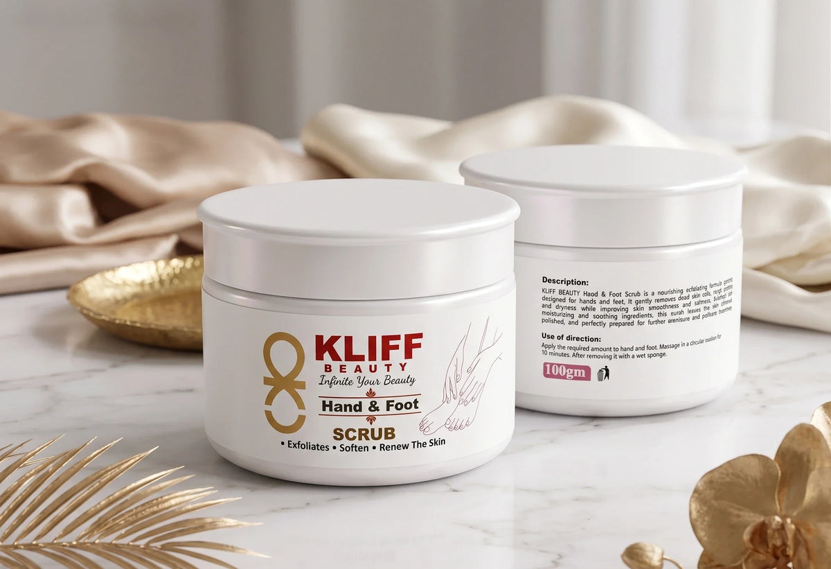 KLIFF Beauty Hand & Foot Scrub