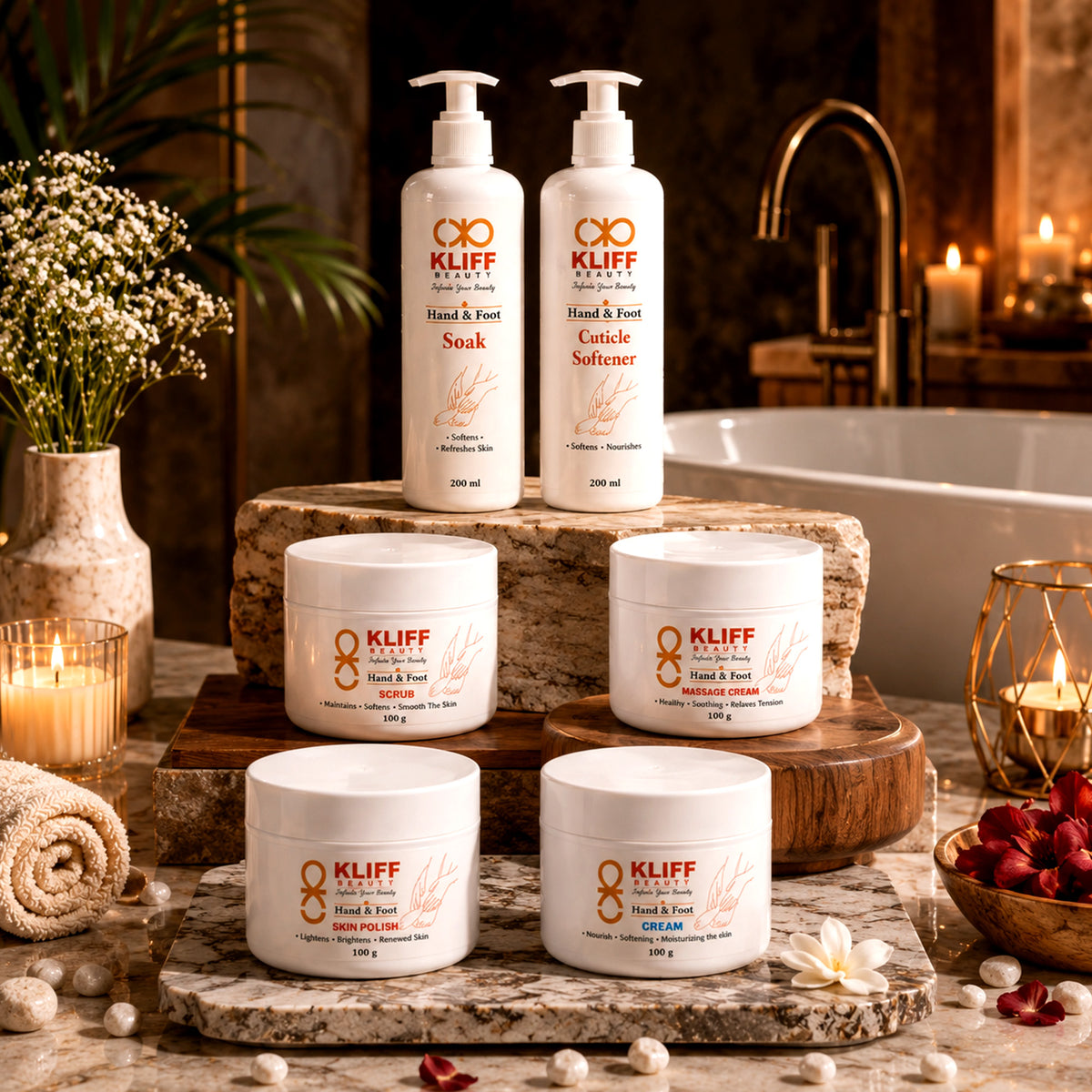 Hand & Foot Mani & Pedi — Small Care Bundle