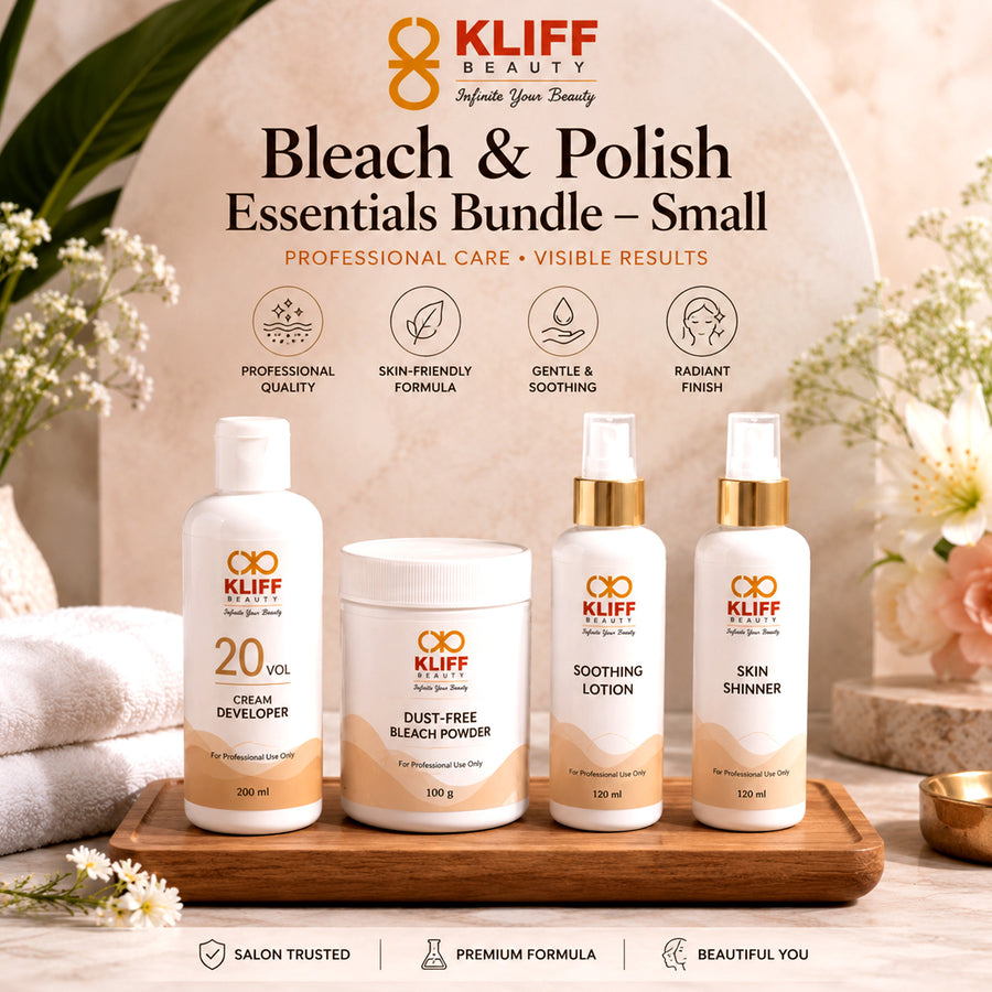 KLIFF Beauty Bleach & Polish Essentials Bundle – Small