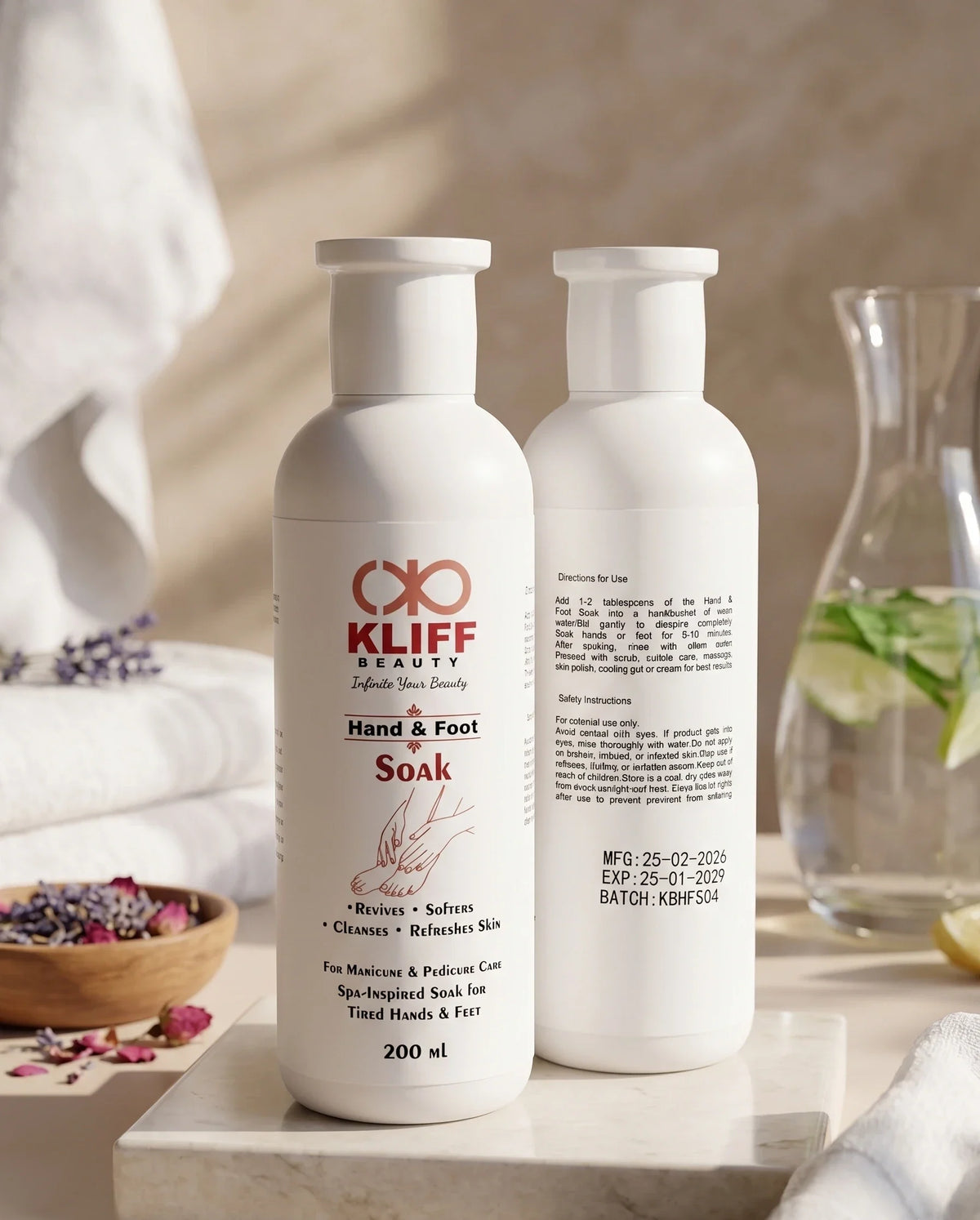 KLIFF Beauty Hand & Foot Soak